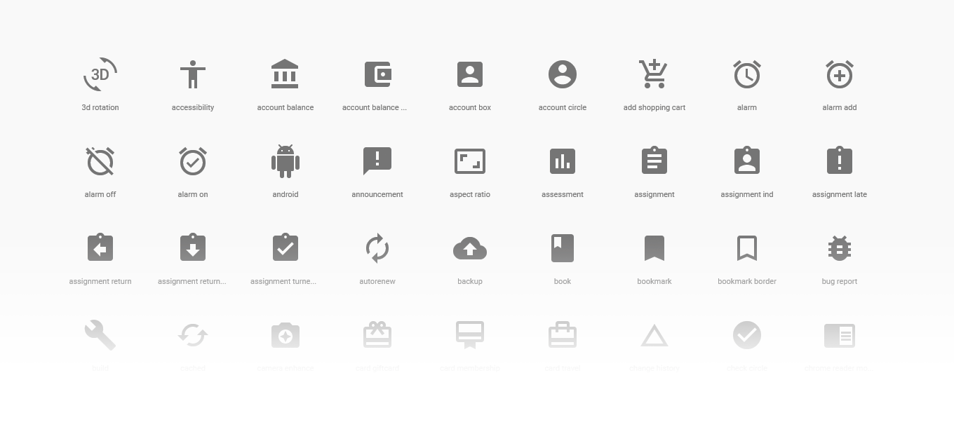 Material Icons
